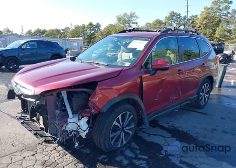2020 Subaru Forester Limited from USA, damaged, VIN JF2SKASC0LH596122
